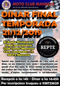 cartell dinar final temporada 2019